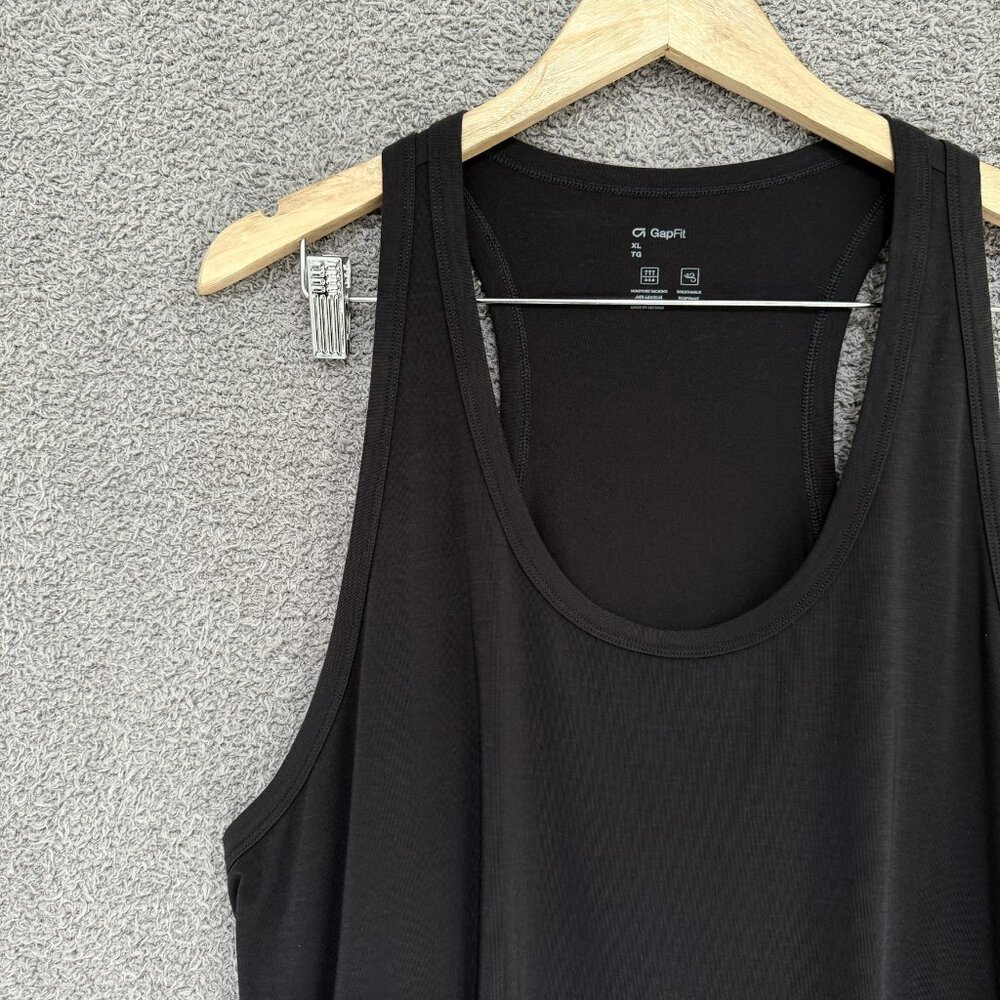 GAP GapFit Breathe Racerback Tank XL Black NWT